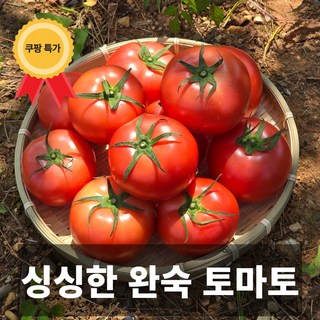 나만의건강by설리마켓 싱싱한 프리미엄 국내산 완숙토마토 대과 중소과 3kg 5kg, 1개, 3kg(중소과 3-4번다마)