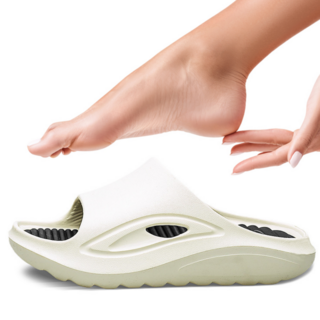 BodycoWe 발편한 아치 쿠션 패드 슬리퍼 1개 아이보리 상품 이미지