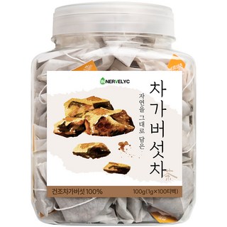 이너블릭 차가버섯차 1500만 티백 판매 돌파 PLA 친환경 필터, 1g, 1개, 100개입