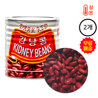 삼아 키드니빈스 2.5kg 강낭콩 콩 통조림, 2개