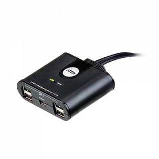 에이텐 에이텐 US224 USB 주변 공유 장치 선택기 2포트, 1개