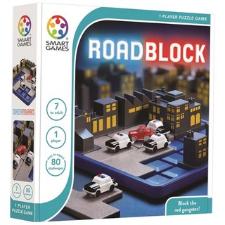 SMART GAMES 圍捕任務 警車大追擊, 7歲以上, 1人遊戲, 80個遊戲關卡