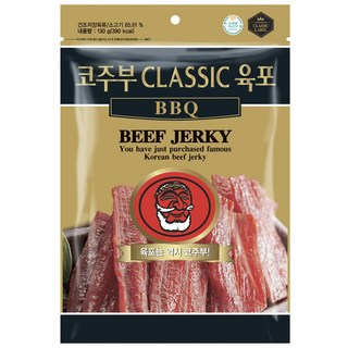 코주부 클래식육포 BBQ, 2개, 130g
