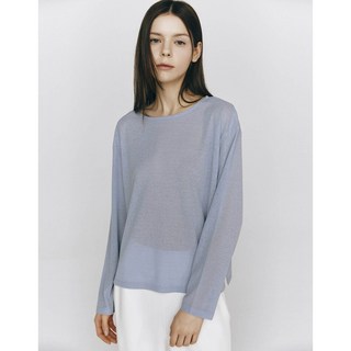 2001아울렛분당점 [지오다노]NEW 여자 시어 긴팔 티셔츠 05325548
