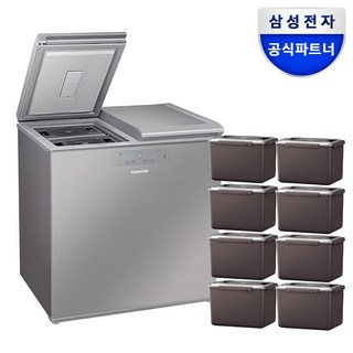 삼성 뚜껑형 김치냉장고 1등급 220리터급 2도어 소형 미니 냉동 스탠드 1인용 김치