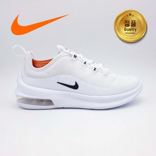 [나이키코리아 국내매장 정품] NIKE AIR MAX AXIS (PS) 운동화 (키즈 에어맥스 엑시스 PS) 화이트/올흰 선물용 쇼핑봉투 AH5223 100