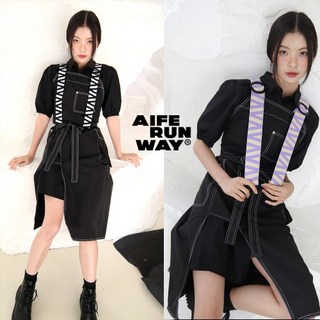 오브이 앞치마 [카페앞치마 미용앞치마 방수 미용 공방 카페 apron], 블랙, 1개