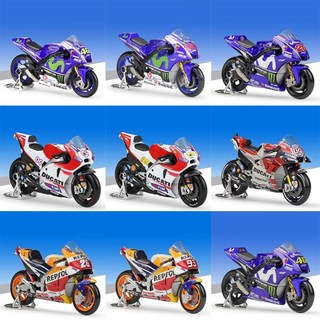 Maisto M1 GP18 야마하 다이캐스트 1:18 안드레아 04 렙솔 피규어 오토바이 YZR RC213V, 05=2018YAMAHANo46, 1개