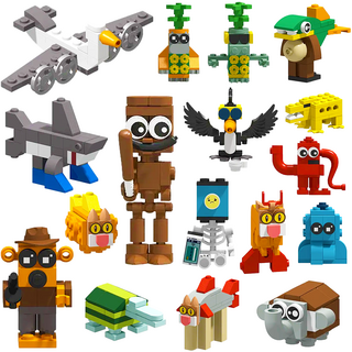 이탈리안 브레인롯 블록 주인공 캐릭터 세트