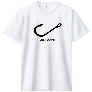 [피싱웨어]JUST DO HIT 반팔 낚시티셔츠, L 100, 기능성쿨티화이트