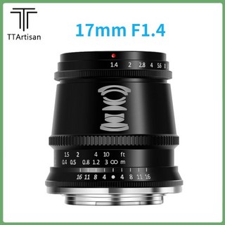 TTArtisan APS-C 17mm F1.4 E X M43 마운트가 있는 여행 인문학 사진에 적합한 광각 대형 조리개 카메라 렌, 01 17mm F1.4, 01 M4/3