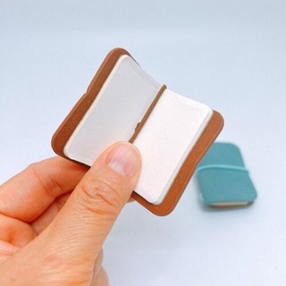 4. 미니 가죽 수첩..