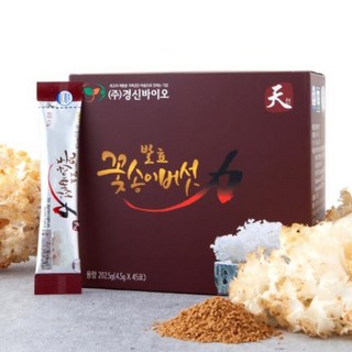 부모님 건강선물 장에 좋은음식 베타글루칸 발효과립 꽃송이버섯 꽃버섯 효소 천 (90포), 1박스, 단품, 408g