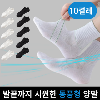 플랜디 남녀공용 프리미엄 쿨 메쉬 양말