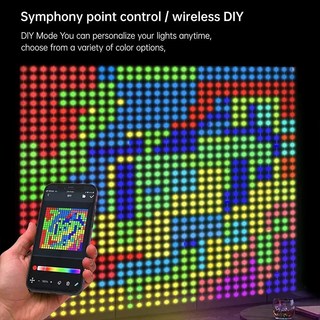 스마트 제어 커튼 조명 시스템 RGB 지그비 자동커튼 셔터 크리스마스 커텐, 2 4x2 4m USB, 1개