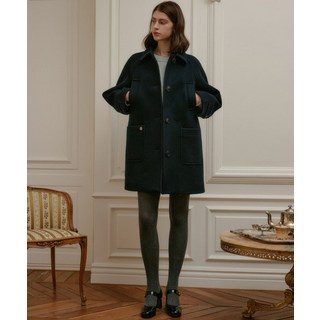 [국내] 룩캐스트 벨라 울 하프 코트 / BELLA WOOL HALF 코트_2colors