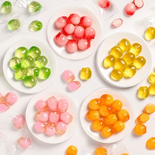 동일식품 까먹는 젤리 믹스 200g x 5가지맛 망고 리치 샤인머스켓 백도복숭아 허니유자 1개 1kg 상품 이미지