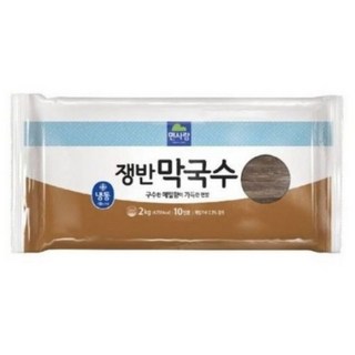 면사랑 쟁반막국수 2kg, 6개