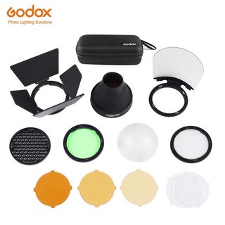 Godox AD200 플래시 액세서리 WITSTRO H200R 라운드 플래시 헤드 EC-200 확장 헤드 AK-R1 색온도 반사경, 04 only AK-R1