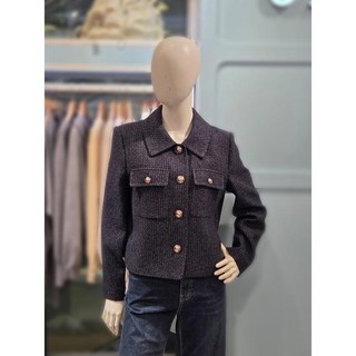 클리지 세이브존03 클리지 트위드 카라 자켓 AGCO7WJK01AG