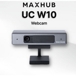맥스허브 화상카메라 UC W10 MAXHUB 2K FHD 웹캠 커버 마이크 화상회의