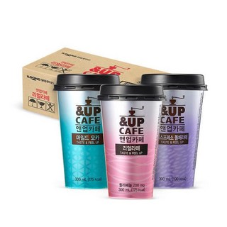 New앤업카페 300mlx10ea 3종 택1 (리얼라떼/돌체라떼/마일드모카), New앤업카페 300mlx10ea 3종 택1 (리얼라떼, 리얼라떼(300ml 10개)