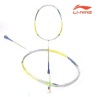 [LINING] 리닝 선수용 카본 배드민턴 라켓 윈드스톰 코드 블랙 10 (경량 AYPK204-4), one color Free, 1개