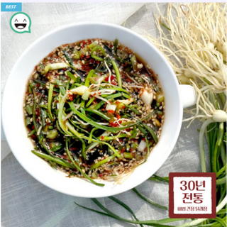 30년 전통 통영 할매 부추장 극한직업 달래장 연어장 전복장 꼬막장 멍게무침 선물세트, 부추장 330g, 330g, 1개