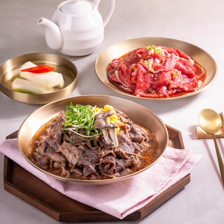 [육육갈비] 기사식당 소불백, 4개, 500g