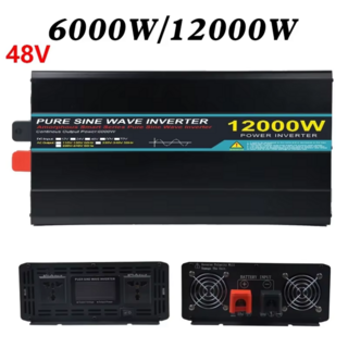 인버터 12V AC 8000W 순수 사인파 태양 광 변압기 전압 주파수, 03 12000W 48V, 01 범용, 01 220-240V 50HZ, 1개