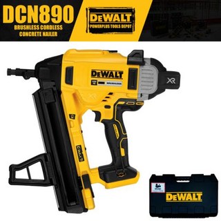 네일건 전동 DEWALT 18V DCN890 공구 브러시리스 타정기 콘크리트 무선, 1개, 2) DCN890 Tool Only Box