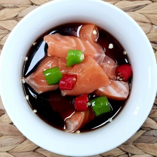 통영 30년전통 특제 간장 연어장 300g, 1개