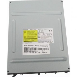 Xbox 360 Slim용 Vicue 광학 디스크 드라이브 빠른 읽기 내장 DVD 교체 DG-16D5S ROM 355875