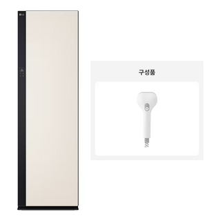 LG 스타일러 오브제컬렉션 (NEW) 5벌+바지 1벌 SC5MBR80A 스타일러, 샌드베이지