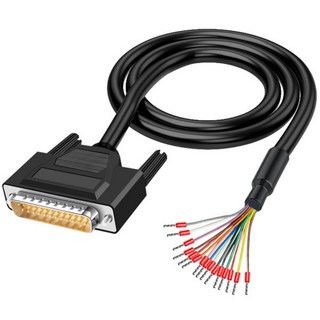 10피트(3m) 26AWG DB25 남성 RS232 25핀 직렬 연장 케이블 D-SUB 및 25 핀 베어 와이어 브레이크아웃 보드 커넥터(남성 1개 포함) dsub 25핀 10피트(3m) 26AWG DB25 남성 RS232 25핀 직렬 연장 케이블 D-SUB 및 25 핀 베어 와이어 브레이크아웃 보드 커넥터(남성 1개 포함) dsub 25핀
