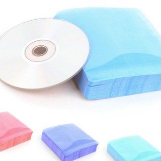 투명 슬림 CD DVD 보관 양면 OPP 비닐 디스크 케이스