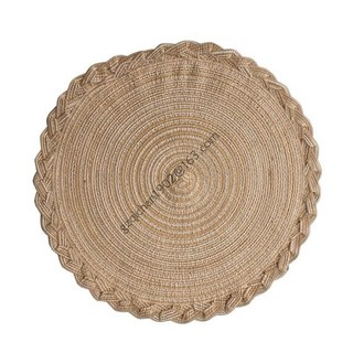 x7ab 두꺼운 면화 탁상용 매트 장식 액세서리 홀더 냄비 보호, Khaki, 1개
