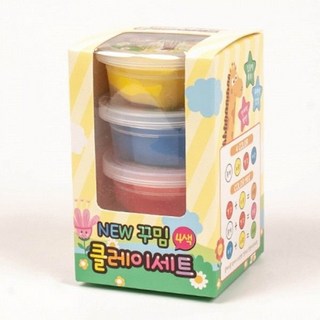 아이클레 클레이 꾸밈클레이세트 아이클레이 4색 점토 천사점토, 아이클레 클레이 꾸밈클레이세트 아이클레이 4색 점토 천