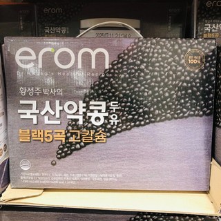 황성주 이롬 약콩 두유 블랙5곡 고칼슘 190ML 24입 1세트, 24개, 0.19l