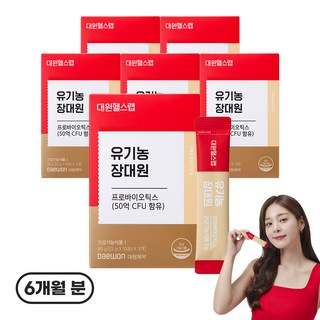 대원헬스랩 유기농 장대원, 90g, 6박스