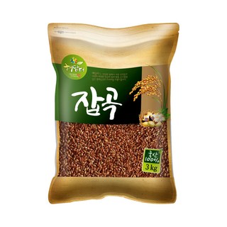 현대농산 국산 갈색 가바현미 가바쌀 3kg, 1개