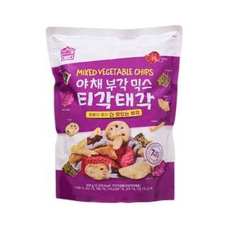 마마스초이스 대용량 마른안주 건강간식 야채부각 티각태각 450g, 1개