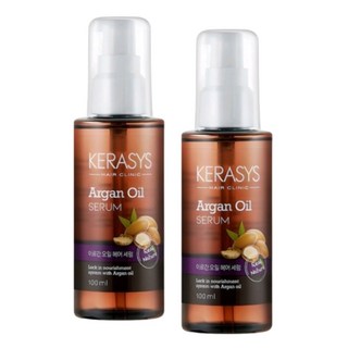 케라시스 아르간 오일 헤어 세럼 100ml X 2개 고영양 트리트먼트