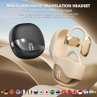 AI Real Time Language Translator Earbuds