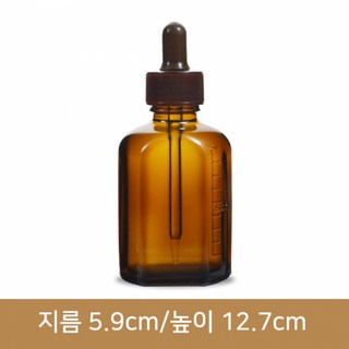 유리병 갈색스포이드병 100ml(NIS), 1개, 1개