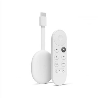 구글 크롬캐스트 with Google TV 4K 스트리밍 스틱 엔터테인먼트 Voice Search HDR로 영화 쇼 라이브 시청 스노우