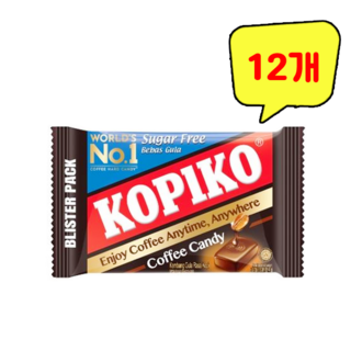 코피코 마요라 슈가프리 커피맛캔디 블리스터, 32g, 12개