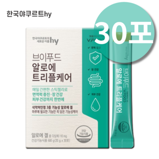 알로에젤리 스틱 먹는 알로에 전잎 면역 다당체 사과맛 이뮨 베라 알로에 쾌변, 600g, 1개
