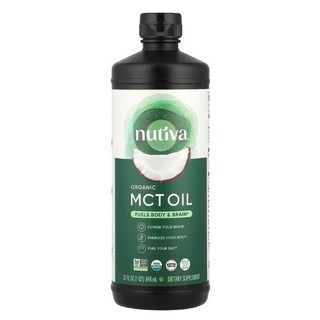 누티바 유기농 MCT 오일 946 ml ( 32 fl oz )