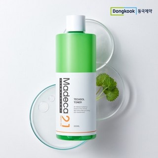 (병풀추출물 함유 토너/대용량토너/진정토너) 테카솔 토너 500ml 마데카크림 시즌5 1ml 10개 증정